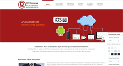 Desktop Screenshot of gcmsoluciones.com